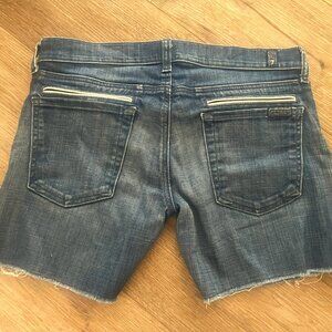 7 for All Mankind Jean Shorts